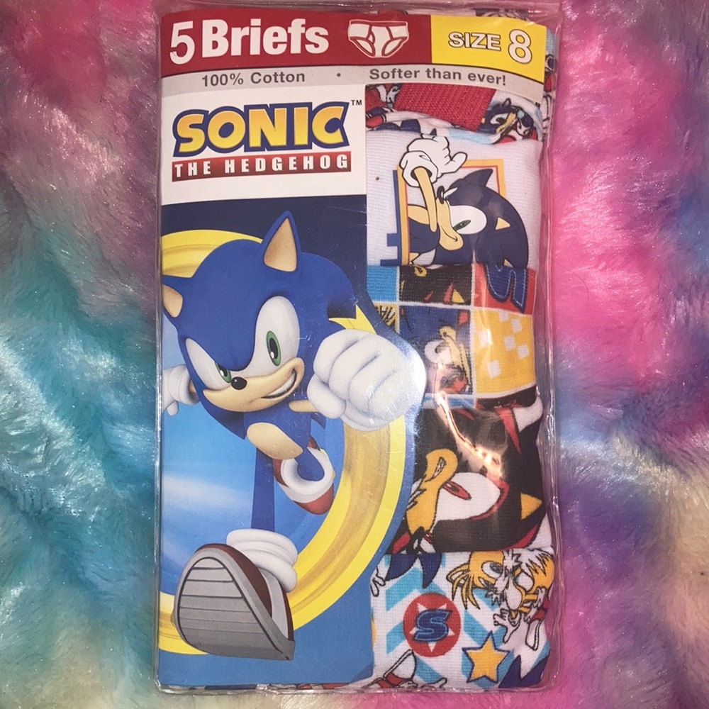 Sonic boys underwear